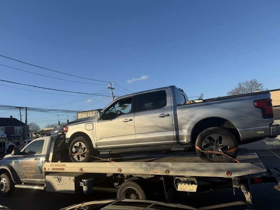 Pickup Truck Transport by Juuz Jon Towing Recovery Corp
